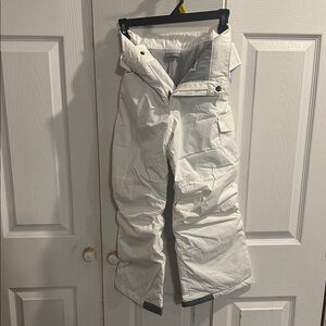 Columbia Outgrown White Snow Pants